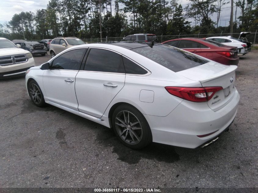 2015 HYUNDAI SONATA 2.0T SPORT - 5NPE34AB6FH081814