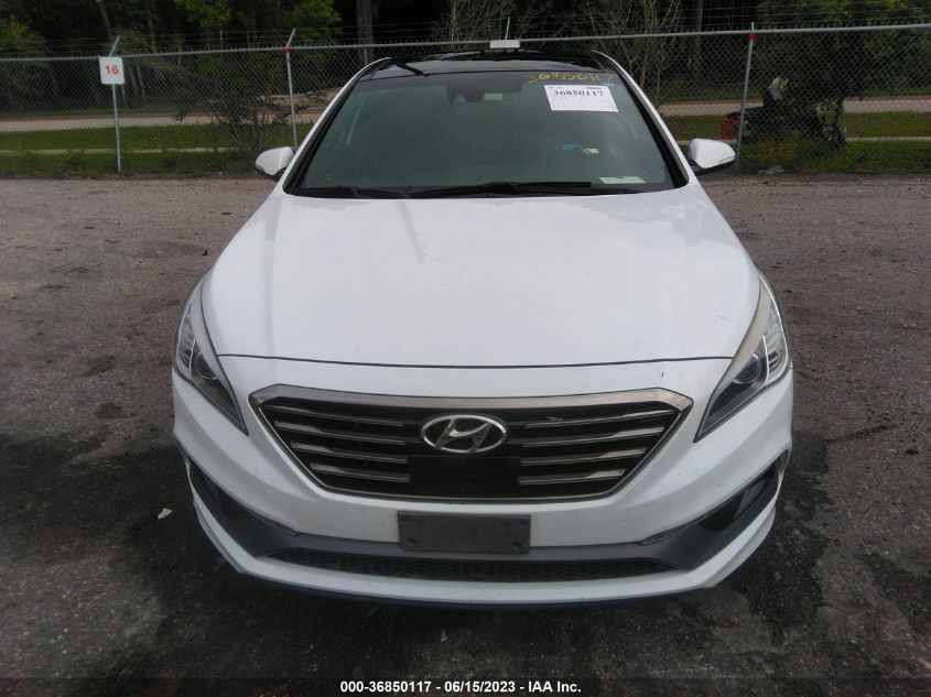 2015 HYUNDAI SONATA 2.0T SPORT - 5NPE34AB6FH081814