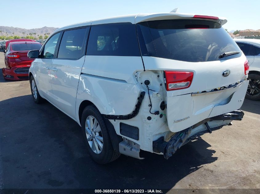 2017 KIA SEDONA LX - KNDMB5C16H6245701