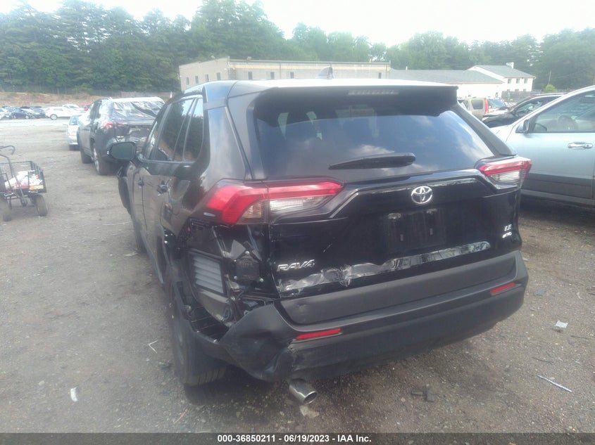 VIN 2T3G1RFV1NW297009 2022 TOYOTA RAV4 LE