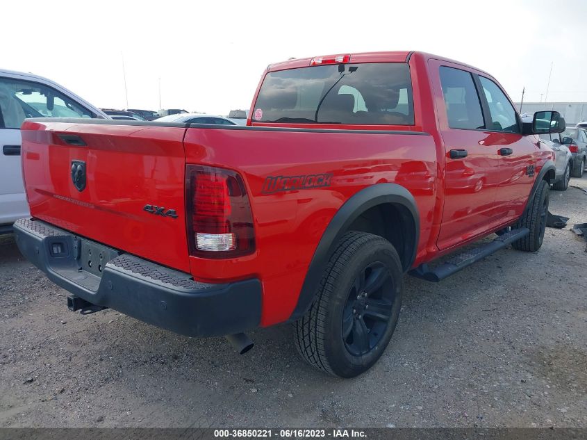 2021 RAM 1500 CLASSIC WARLOCK - 1C6RR7LGXMS548698