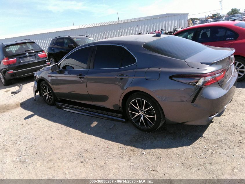 2022 TOYOTA CAMRY SE/SE NIGHT SHADE - 4T1G11AK5NU625815
