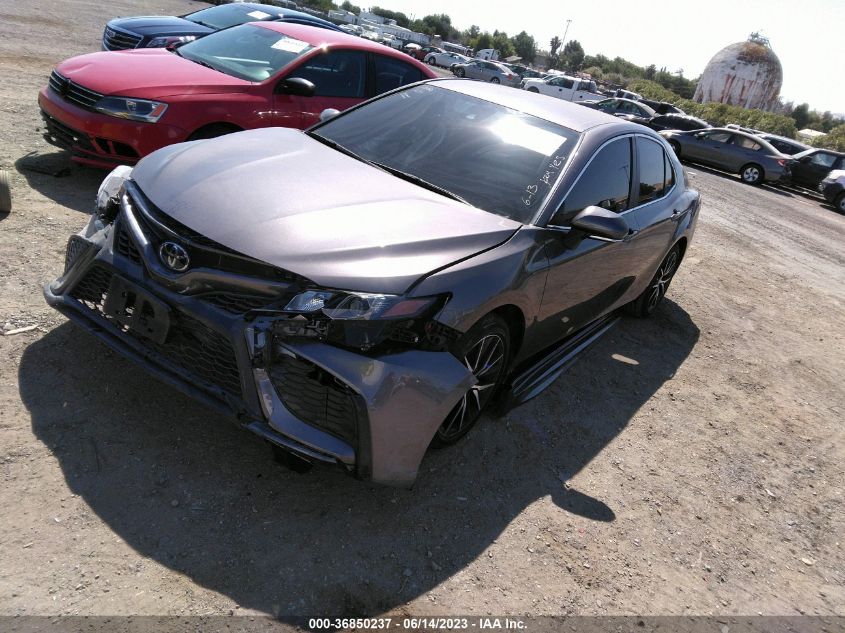 2022 TOYOTA CAMRY SE/SE NIGHT SHADE - 4T1G11AK5NU625815