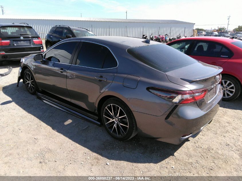 2022 TOYOTA CAMRY SE/SE NIGHT SHADE - 4T1G11AK5NU625815