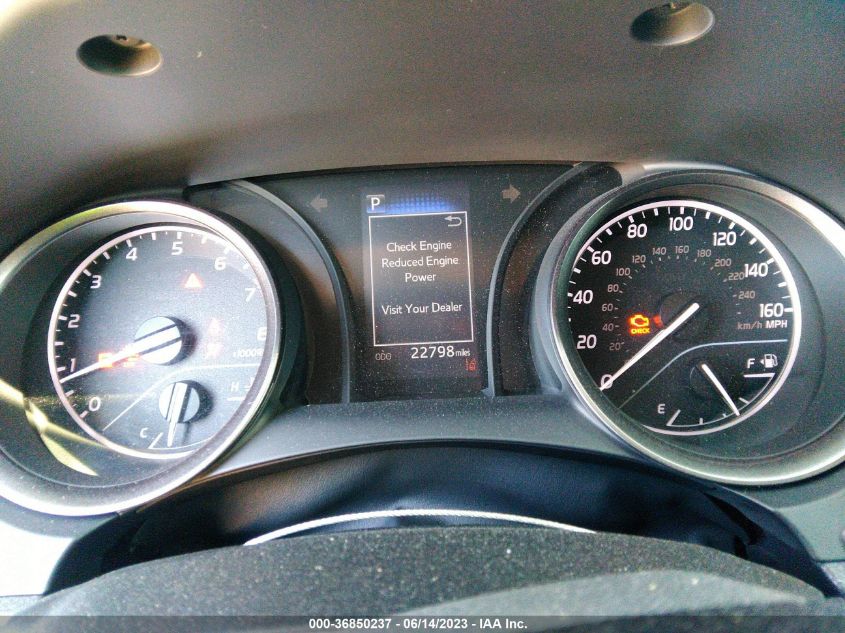 2022 TOYOTA CAMRY SE/SE NIGHT SHADE - 4T1G11AK5NU625815