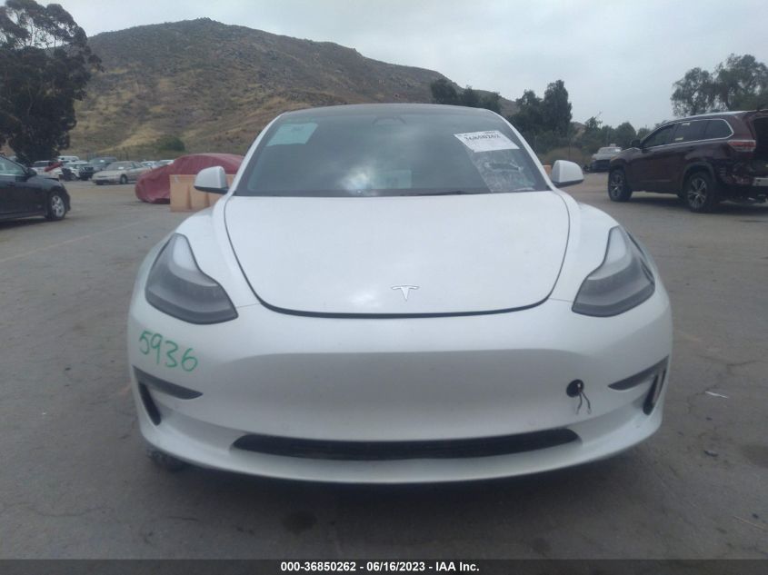 2022 TESLA MODEL 3 LONG RANGE - 5YJ3E1EB7NF211509