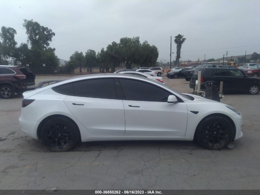 2022 TESLA MODEL 3 LONG RANGE - 5YJ3E1EB7NF211509