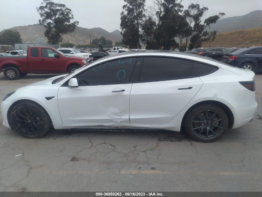 2022 TESLA MODEL 3 LONG RANGE - 5YJ3E1EB7NF211509