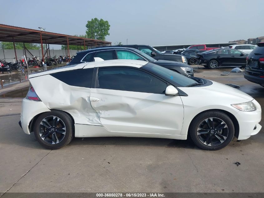 2014 HONDA CR-Z EX JHMZF1D65ES002590