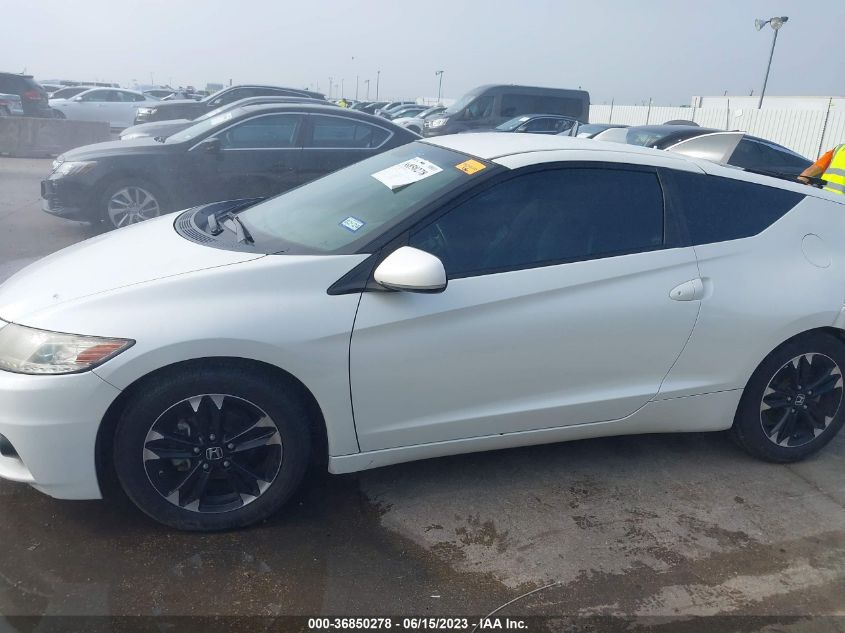 2014 HONDA CR-Z EX JHMZF1D65ES002590