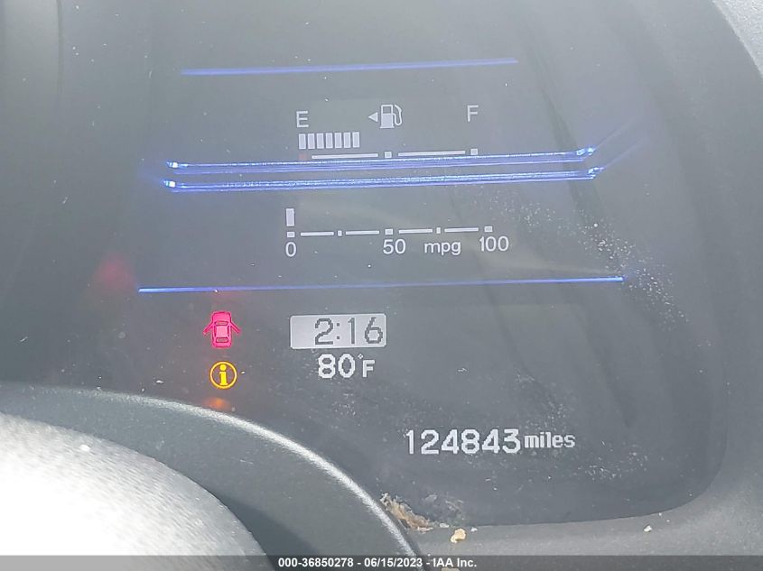2014 HONDA CR-Z EX JHMZF1D65ES002590