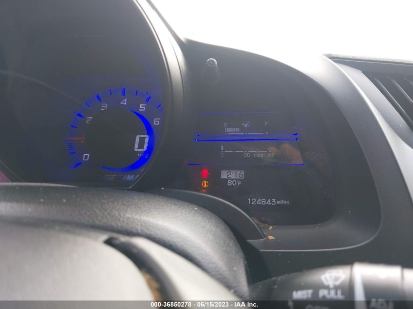 2014 HONDA CR-Z EX JHMZF1D65ES002590