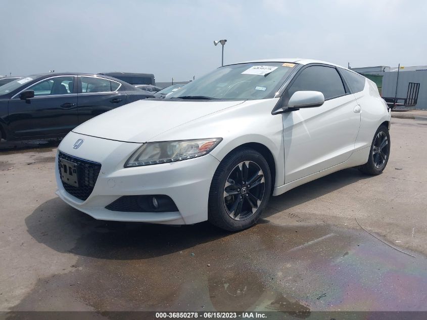 2014 HONDA CR-Z EX JHMZF1D65ES002590