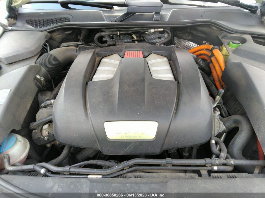 2013 PORSCHE CAYENNE HYBRID S WP1AE2A2XDLA15318