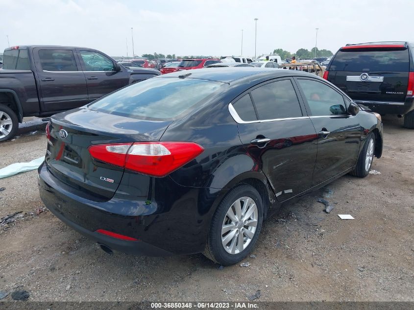 2014 KIA FORTE EX - KNAFX4A8XE5073854
