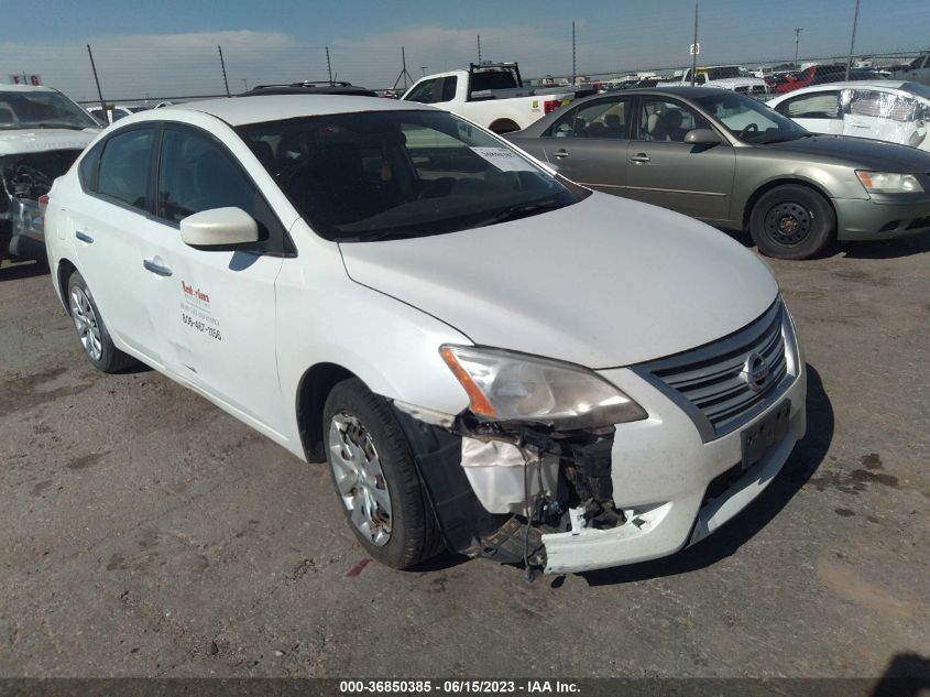 2015 NISSAN SENTRA S/SV/SR/SL - 3N1AB7AP6FY275327