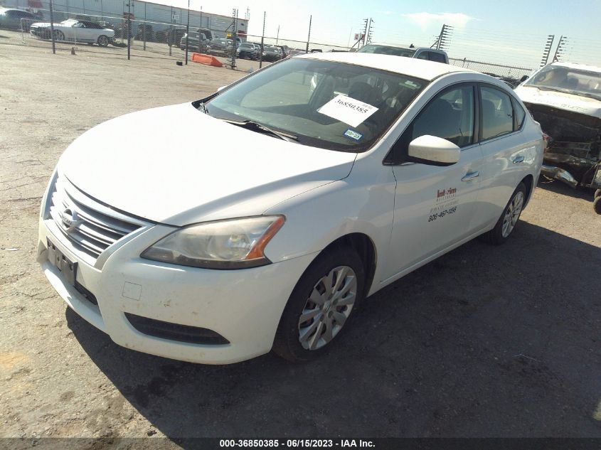 2015 NISSAN SENTRA S/SV/SR/SL - 3N1AB7AP6FY275327