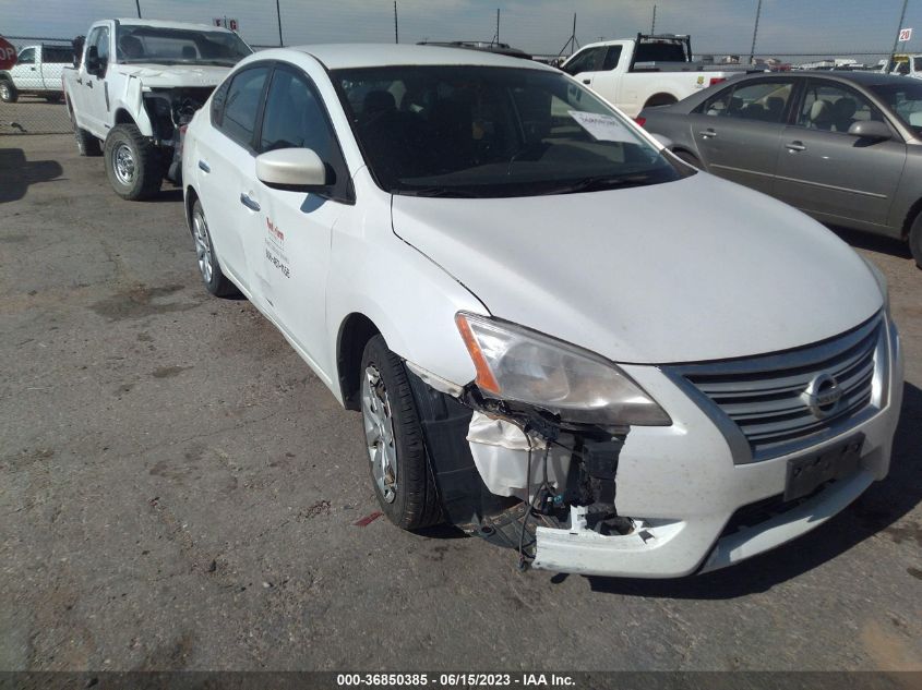 2015 NISSAN SENTRA S/SV/SR/SL - 3N1AB7AP6FY275327