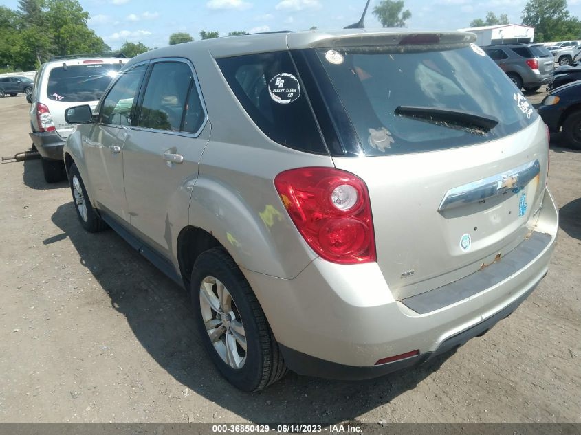 2013 CHEVROLET EQUINOX LS - 2GNFLCEK4D6191357