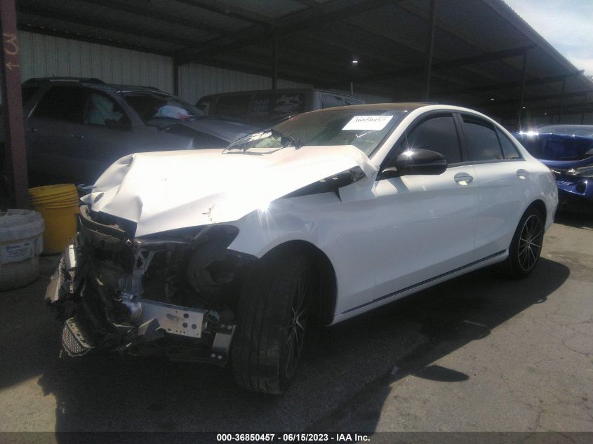 WDDWF8DB6LR526304 2020 MERCEDES-BENZ C-CLASS - Image 2