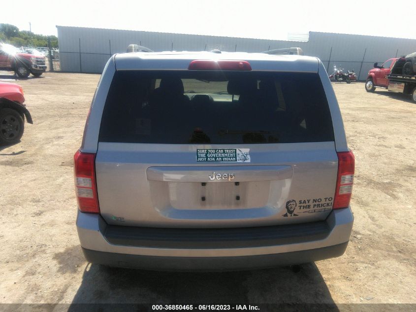 2017 JEEP PATRIOT SPORT - 1C4NJPBA6HD148661