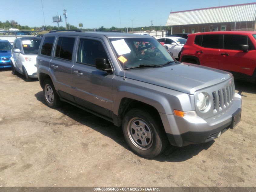 2017 JEEP PATRIOT SPORT - 1C4NJPBA6HD148661