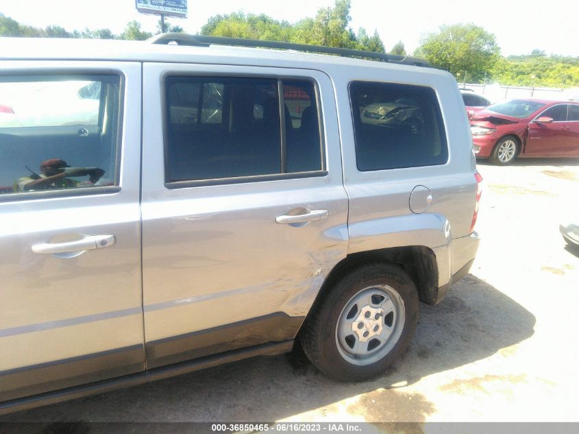 2017 JEEP PATRIOT SPORT - 1C4NJPBA6HD148661