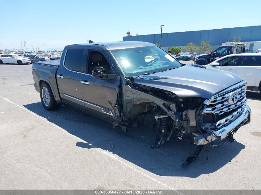5TFMC5AB0NX001475 TOYOTA TUNDRA 2WD 1794 EDITION HYBRID 2022