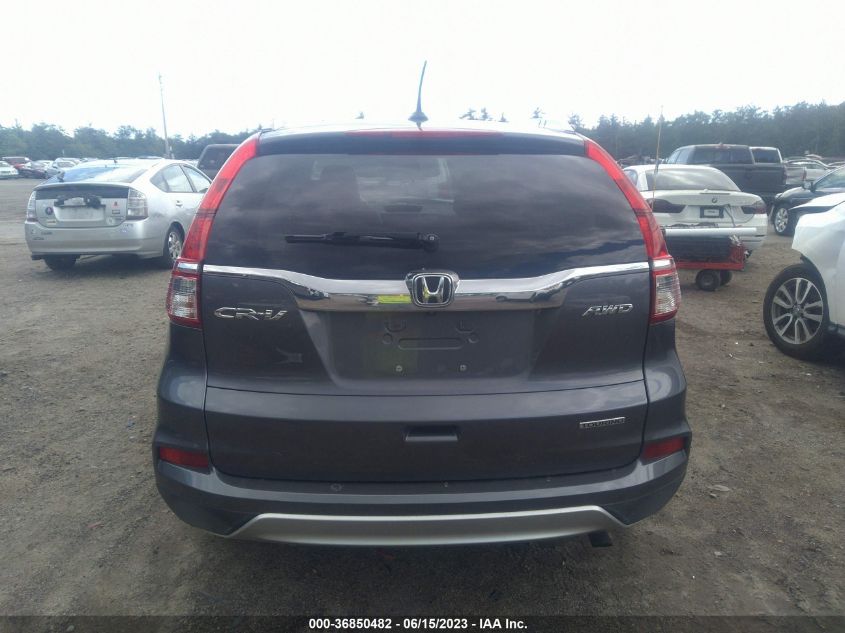2016 HONDA CR-V TOURING - 5J6RM4H97GL026619
