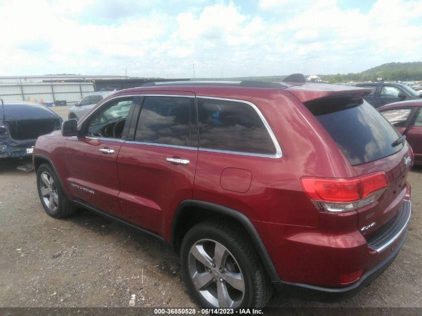 2014 JEEP GRAND CHEROKEE LIMITED - 1C4RJFBG3EC112542