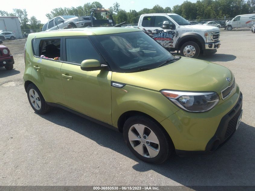 2015 KIA SOUL BASE - KNDJN2A26F7753520