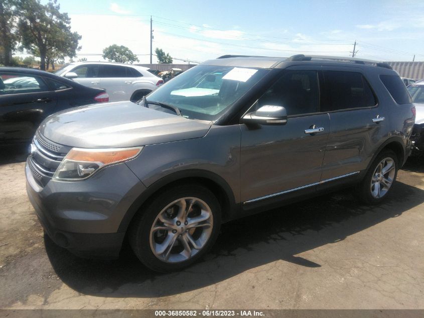 2014 FORD EXPLORER LIMITED - 1FM5K7F8XEGB53372