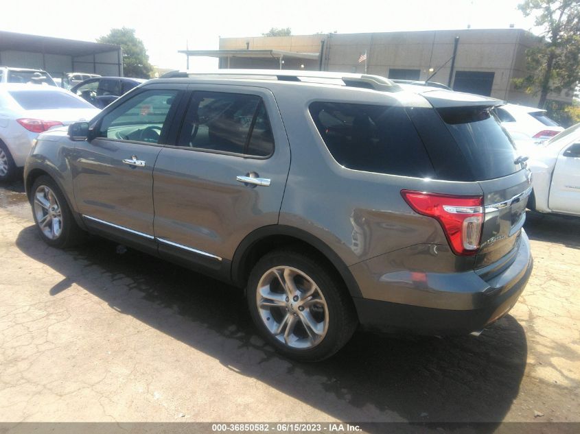 2014 FORD EXPLORER LIMITED - 1FM5K7F8XEGB53372