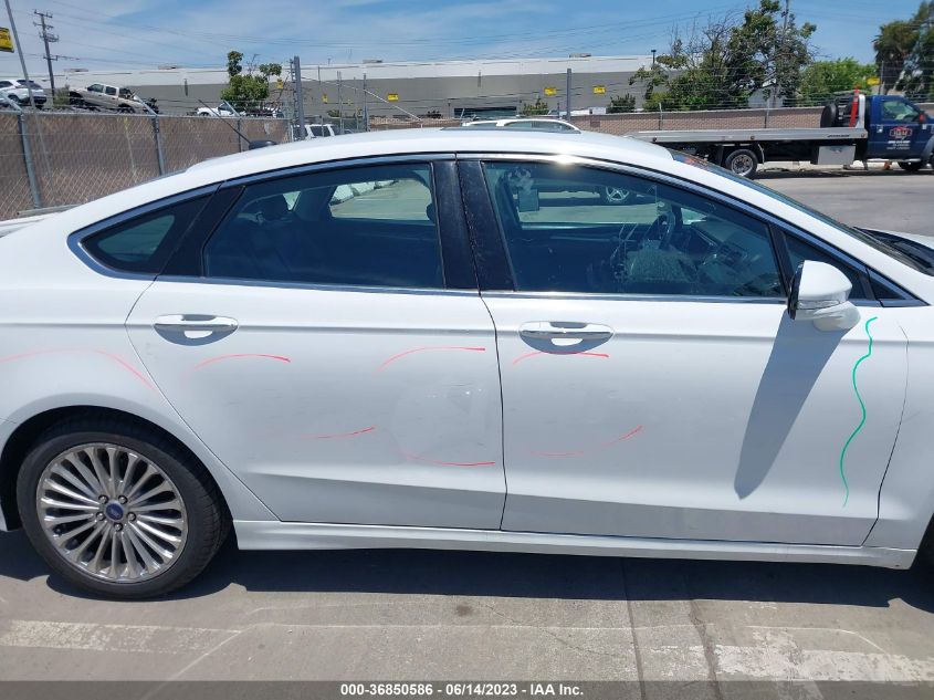 2015 FORD FUSION TITANIUM - 3FA6P0K91FR116145