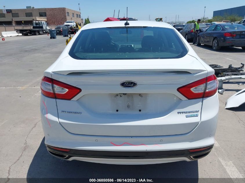 2015 FORD FUSION TITANIUM - 3FA6P0K91FR116145