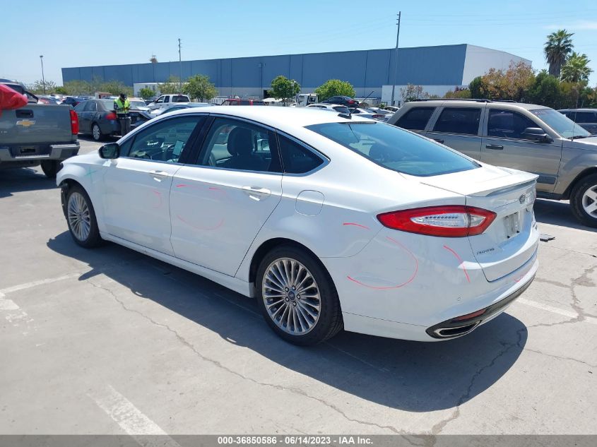 2015 FORD FUSION TITANIUM - 3FA6P0K91FR116145