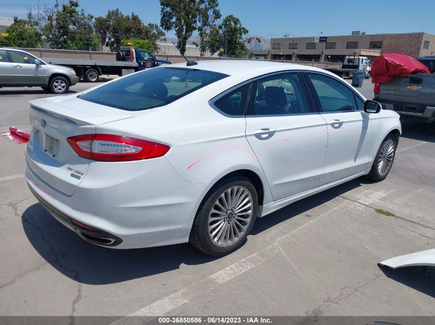 2015 FORD FUSION TITANIUM - 3FA6P0K91FR116145