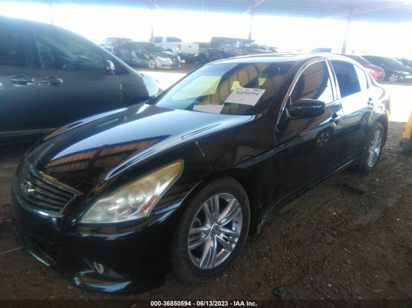 2013 INFINITI G37 SEDAN JOURNEY JN1CV6AP9DM723604