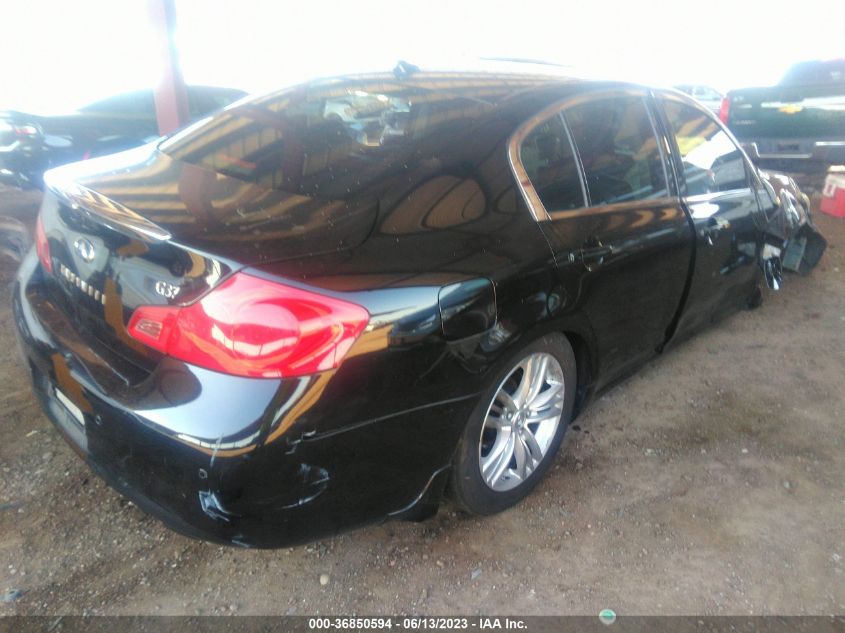 2013 INFINITI G37 SEDAN JOURNEY JN1CV6AP9DM723604