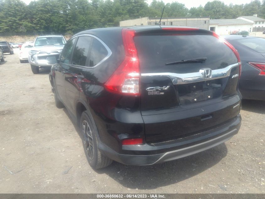 2016 HONDA CR-V SE - 5J6RM4H43GL127323