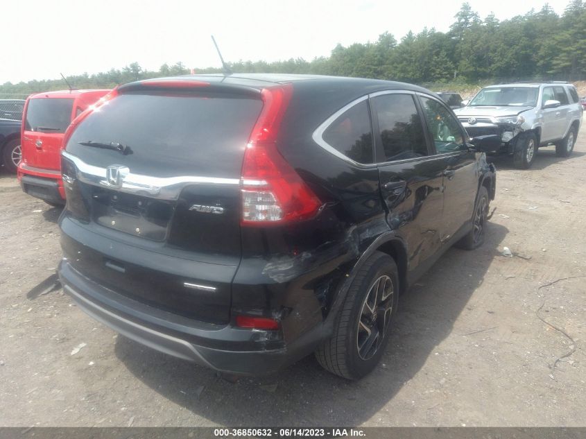 2016 HONDA CR-V SE - 5J6RM4H43GL127323