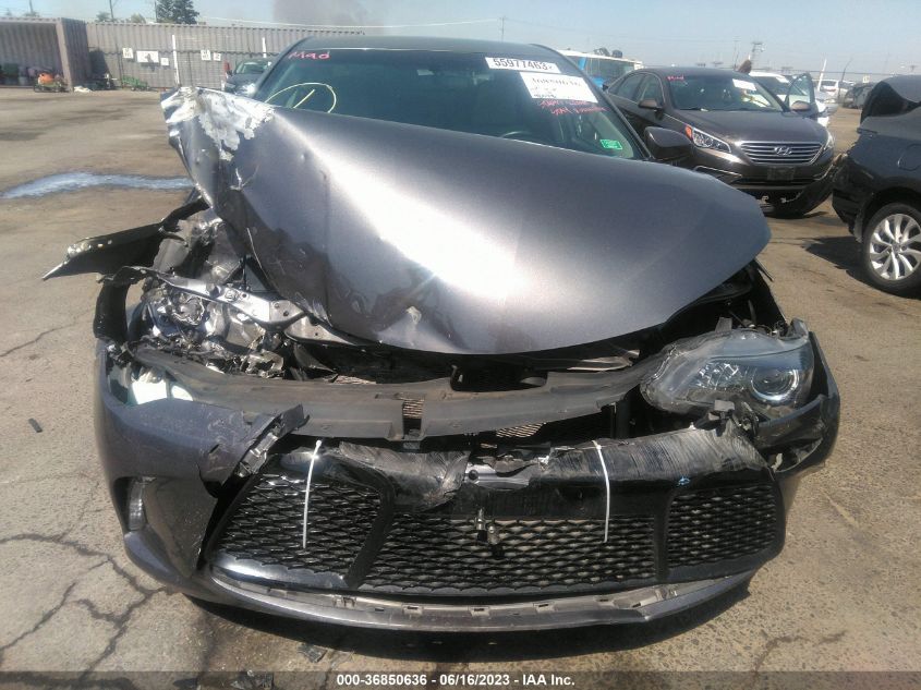 2016 TOYOTA CAMRY XLE/SE/LE/XSE - 4T1BF1FK2GU502917