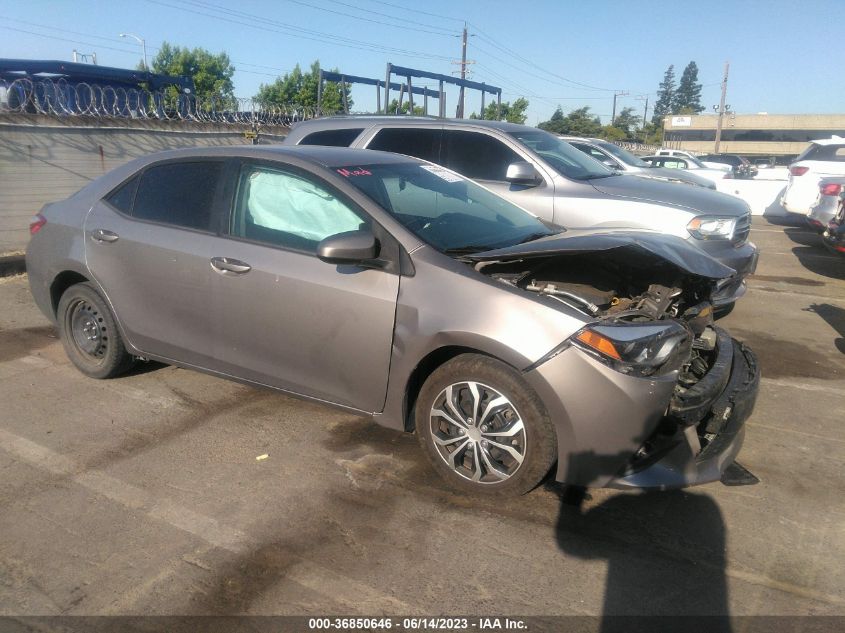 2014 TOYOTA COROLLA L/LE/S/S PLUS/LE PLUS - 5YFBURHE5EP006052