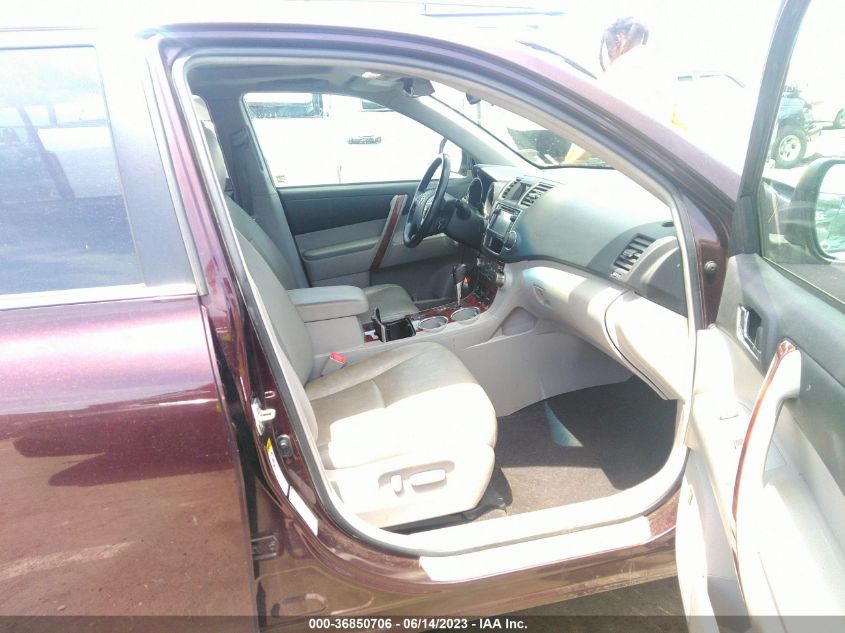 2013 TOYOTA HIGHLANDER LIMITED - 5TDDK3EH3DS263274