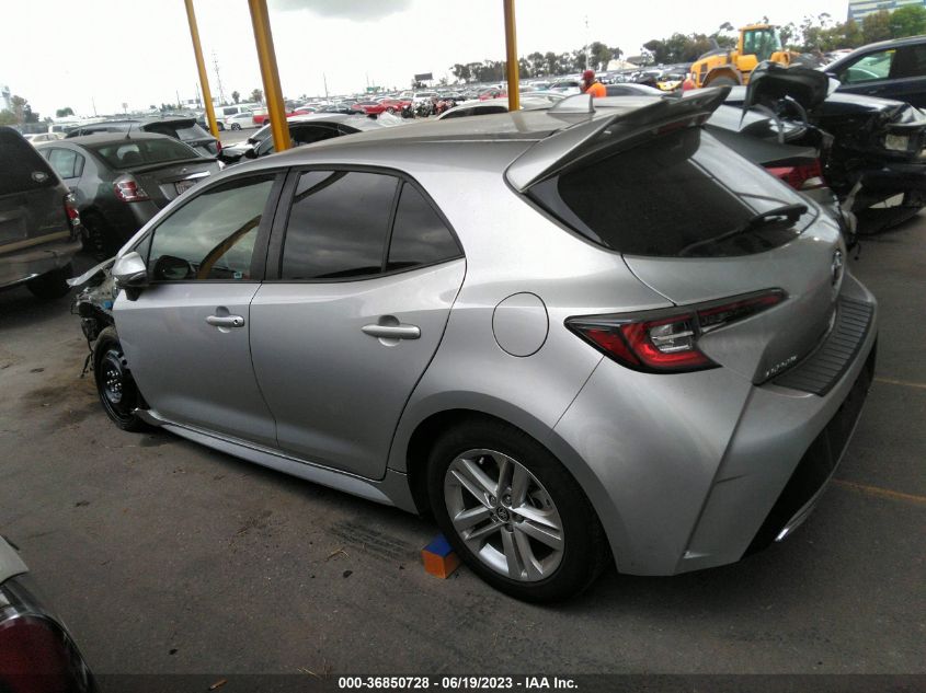 2019 TOYOTA COROLLA HATCHBACK SE/XSE JTNK4RBE9K3039578