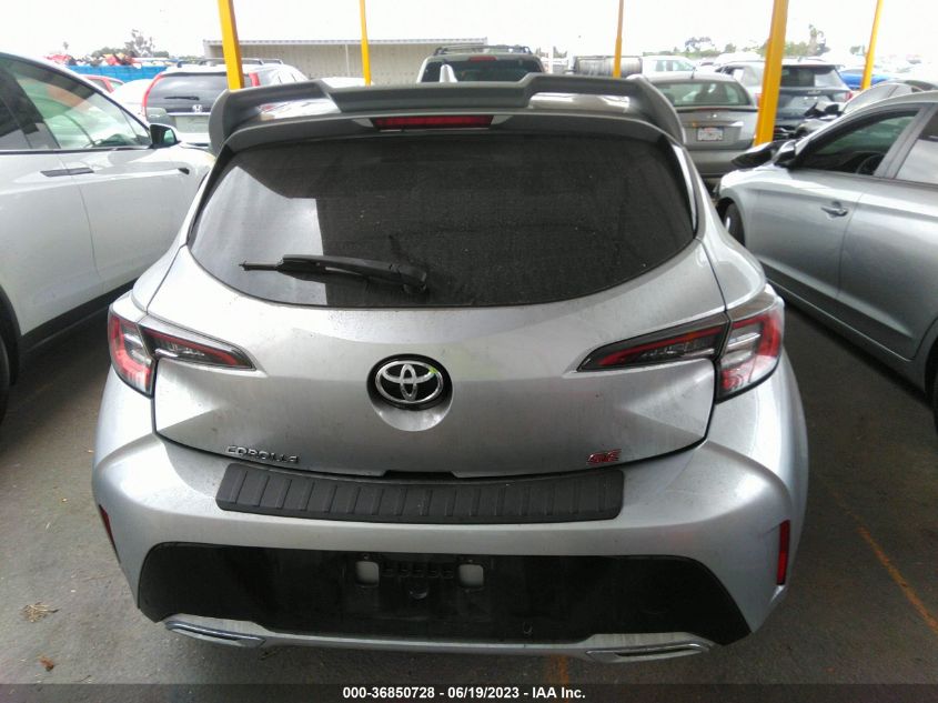 2019 TOYOTA COROLLA HATCHBACK SE/XSE JTNK4RBE9K3039578