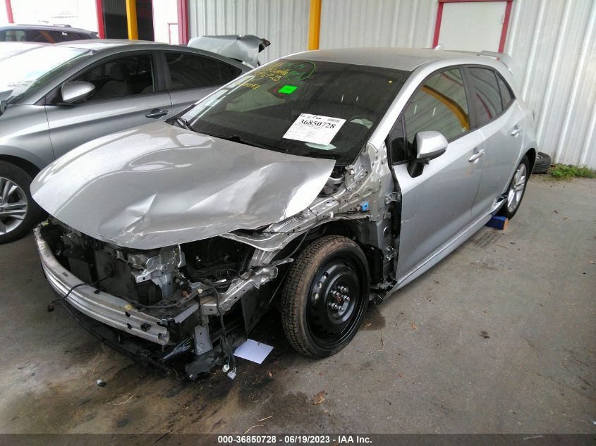 2019 TOYOTA COROLLA HATCHBACK SE/XSE JTNK4RBE9K3039578