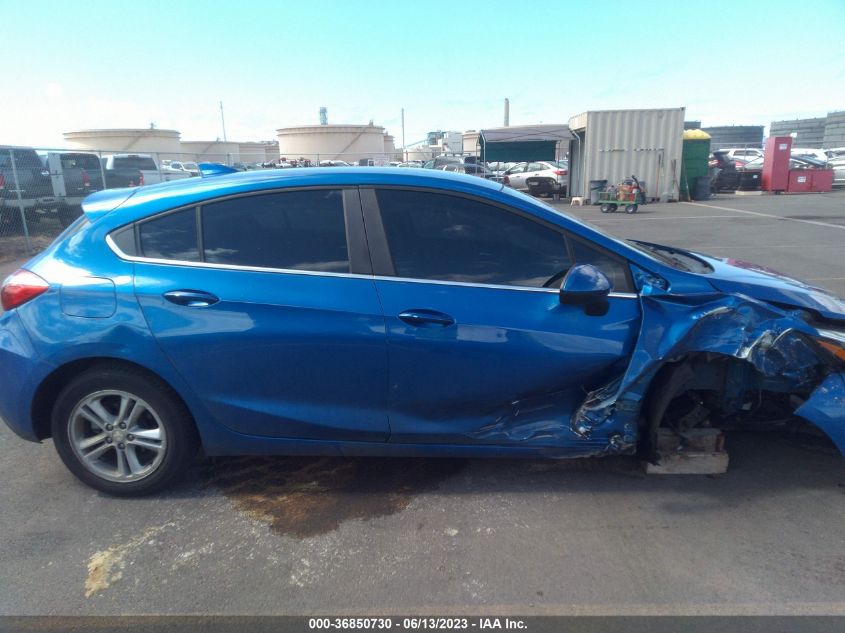 2017 CHEVROLET CRUZE LT - 3G1BE6SM5HS511374