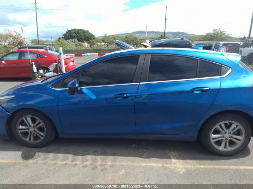 2017 CHEVROLET CRUZE LT - 3G1BE6SM5HS511374