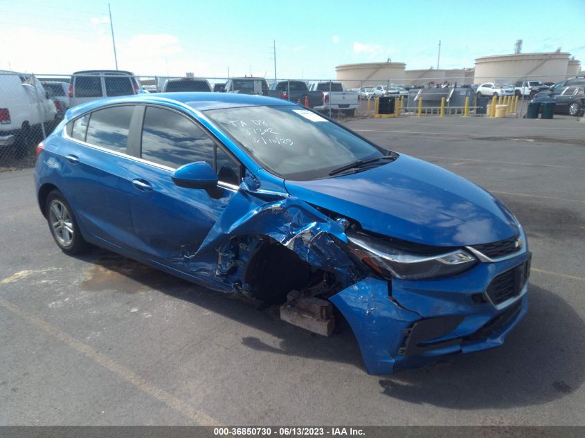 2017 CHEVROLET CRUZE LT - 3G1BE6SM5HS511374